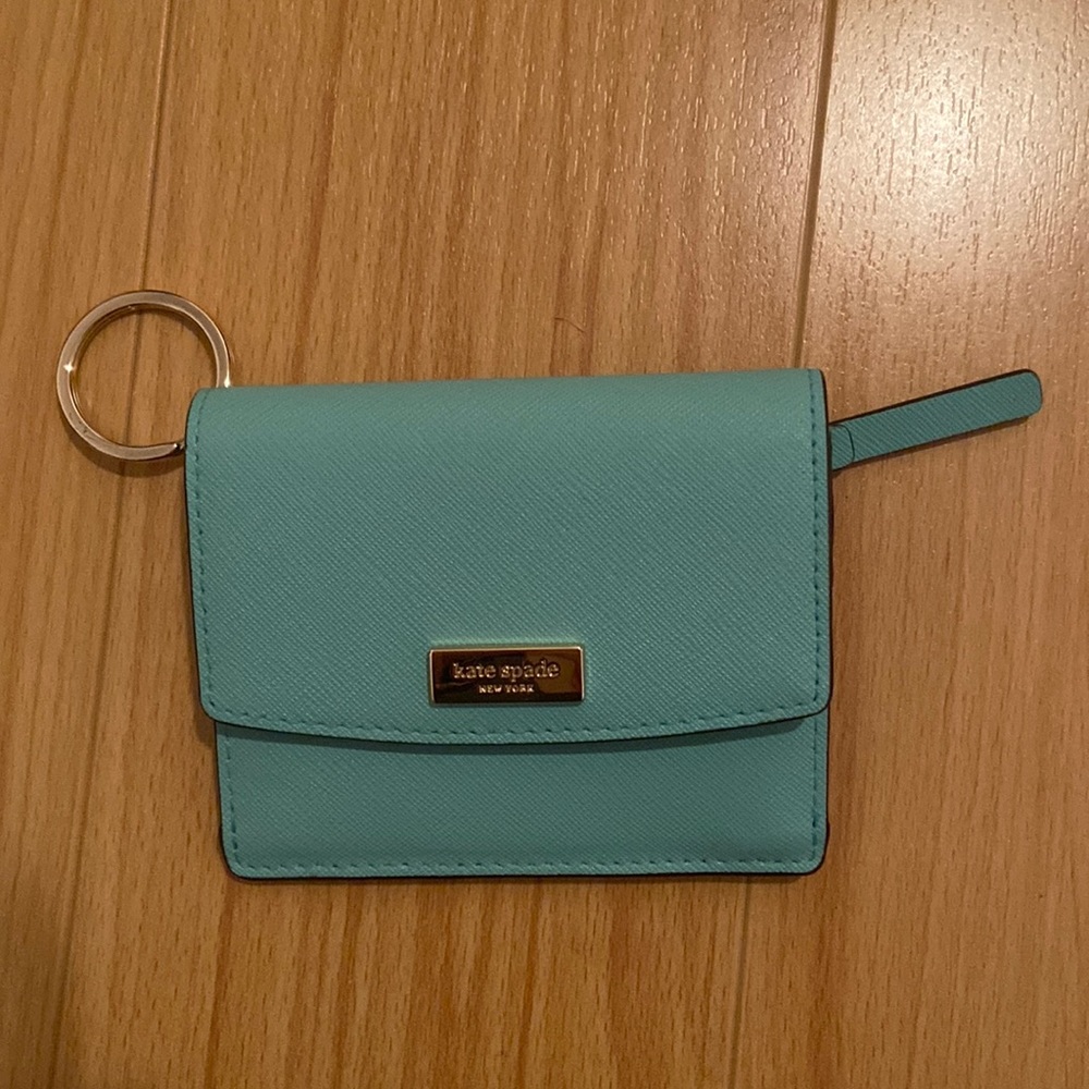 Tiffany Blue Kate Spade Mini Wallet